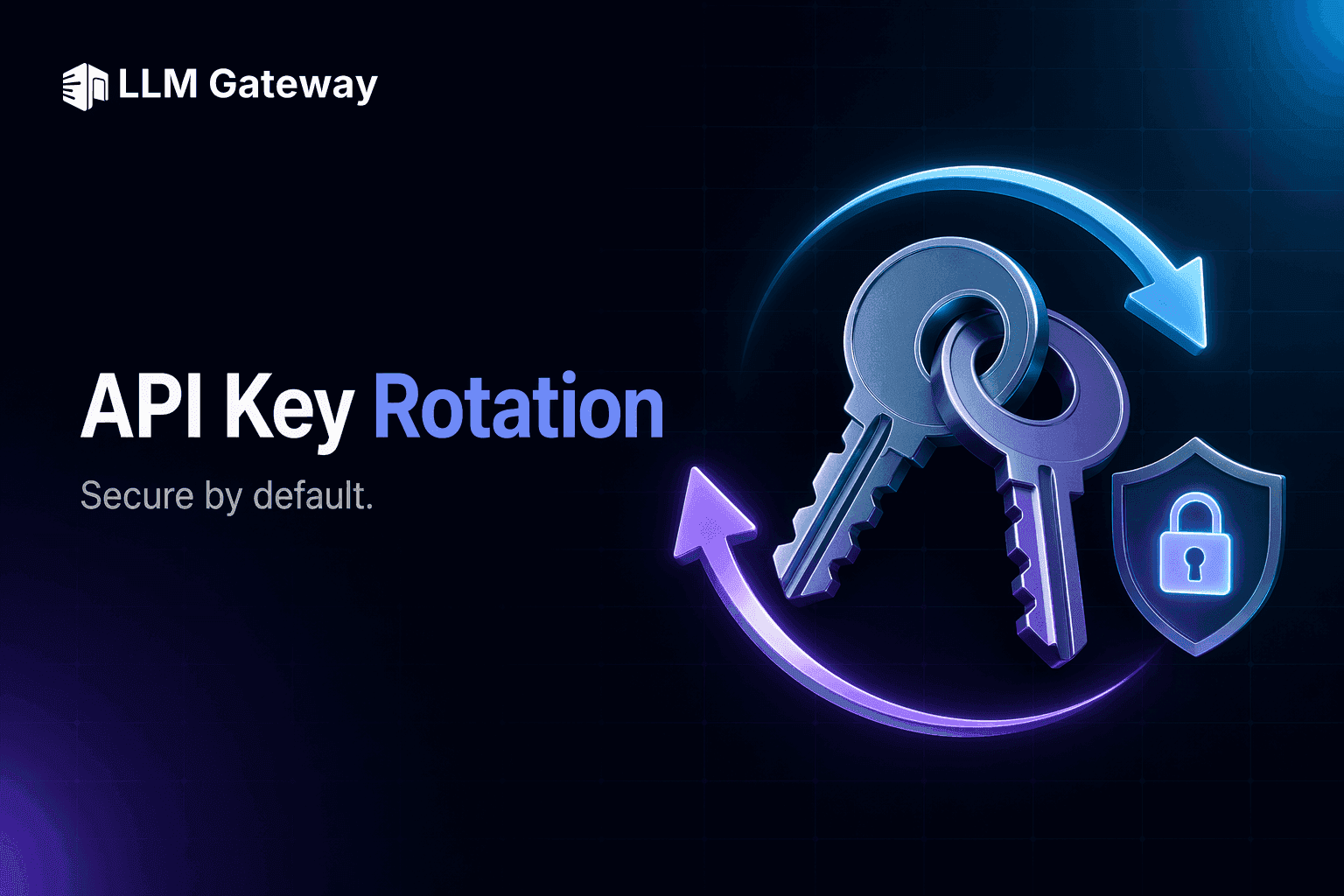 Secure API key rotation with LLM Gateway
