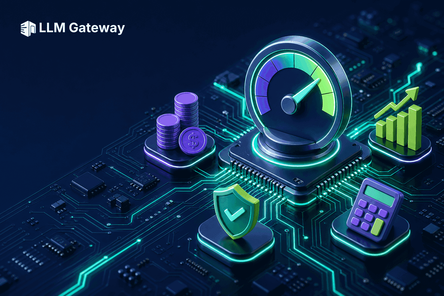 Microsoft Copilot enterprise pricing in 2026 — seat-based costs turning into metered usage flowing through a controlled gateway